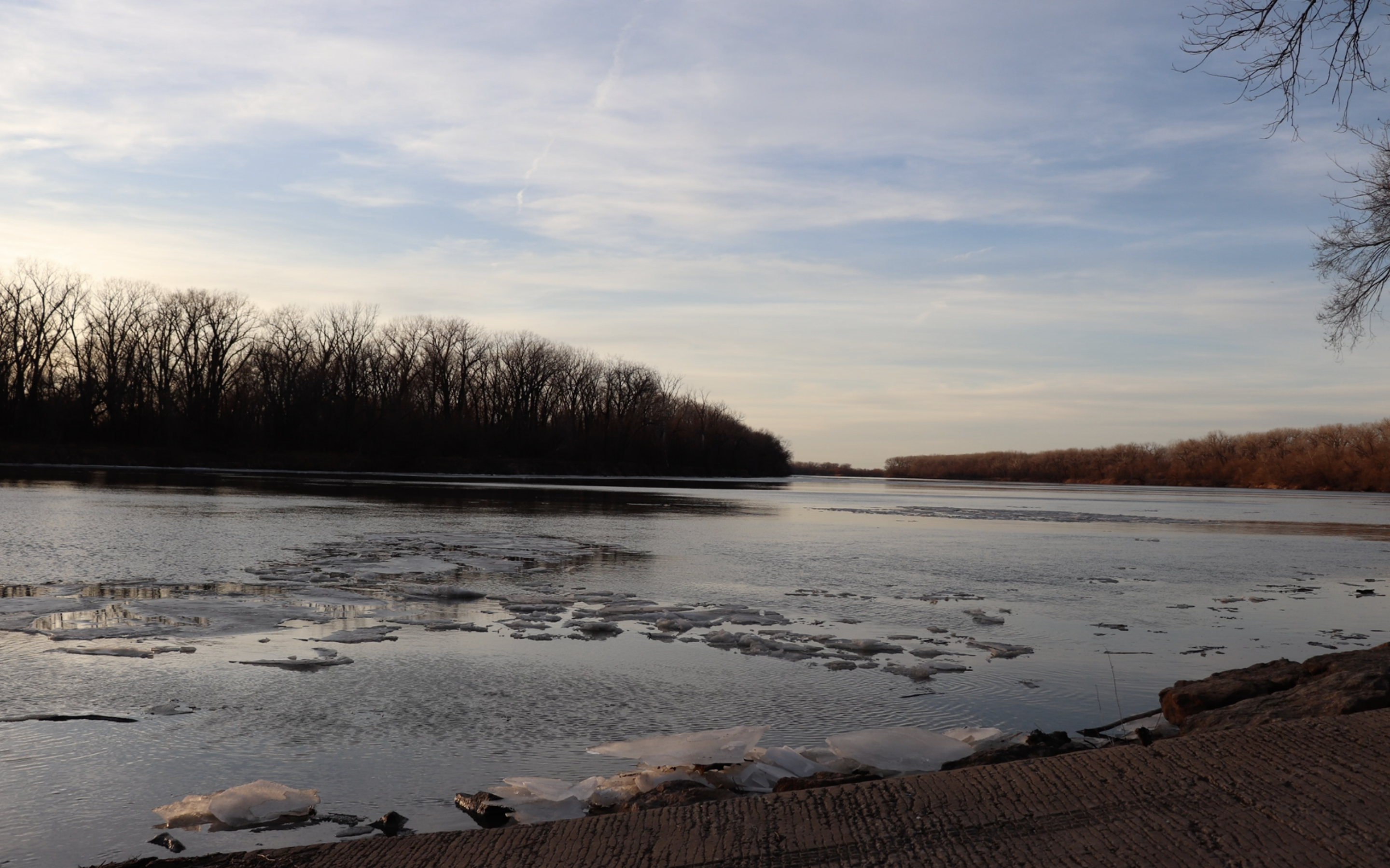 kaw river in lawrence kansas